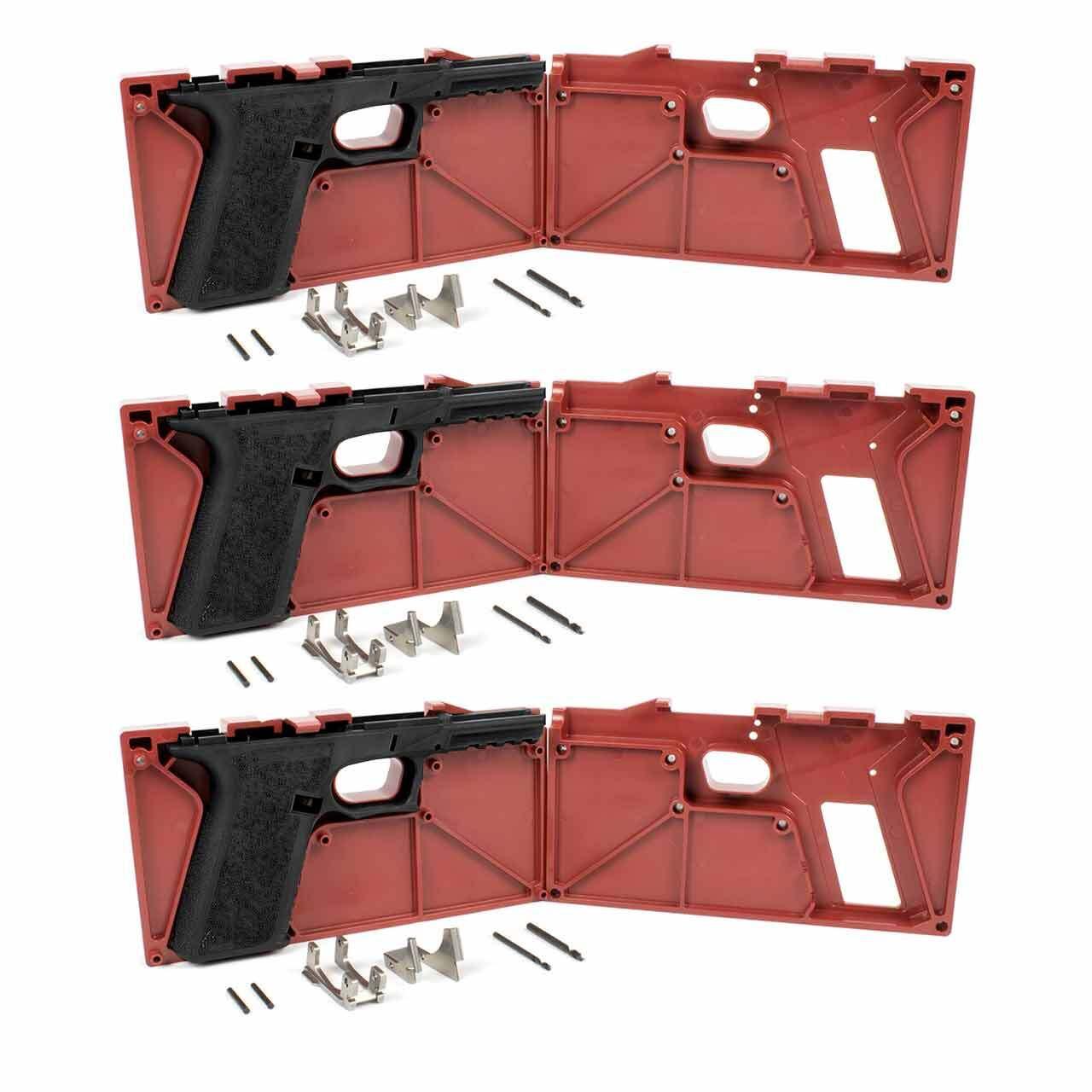 New Release: MP5 Polymer80 PF940v2™ 80% Full Size Frame and Jig Kit (Glock® 17/22/24/31/34/35 Compatible) – 3-Pack