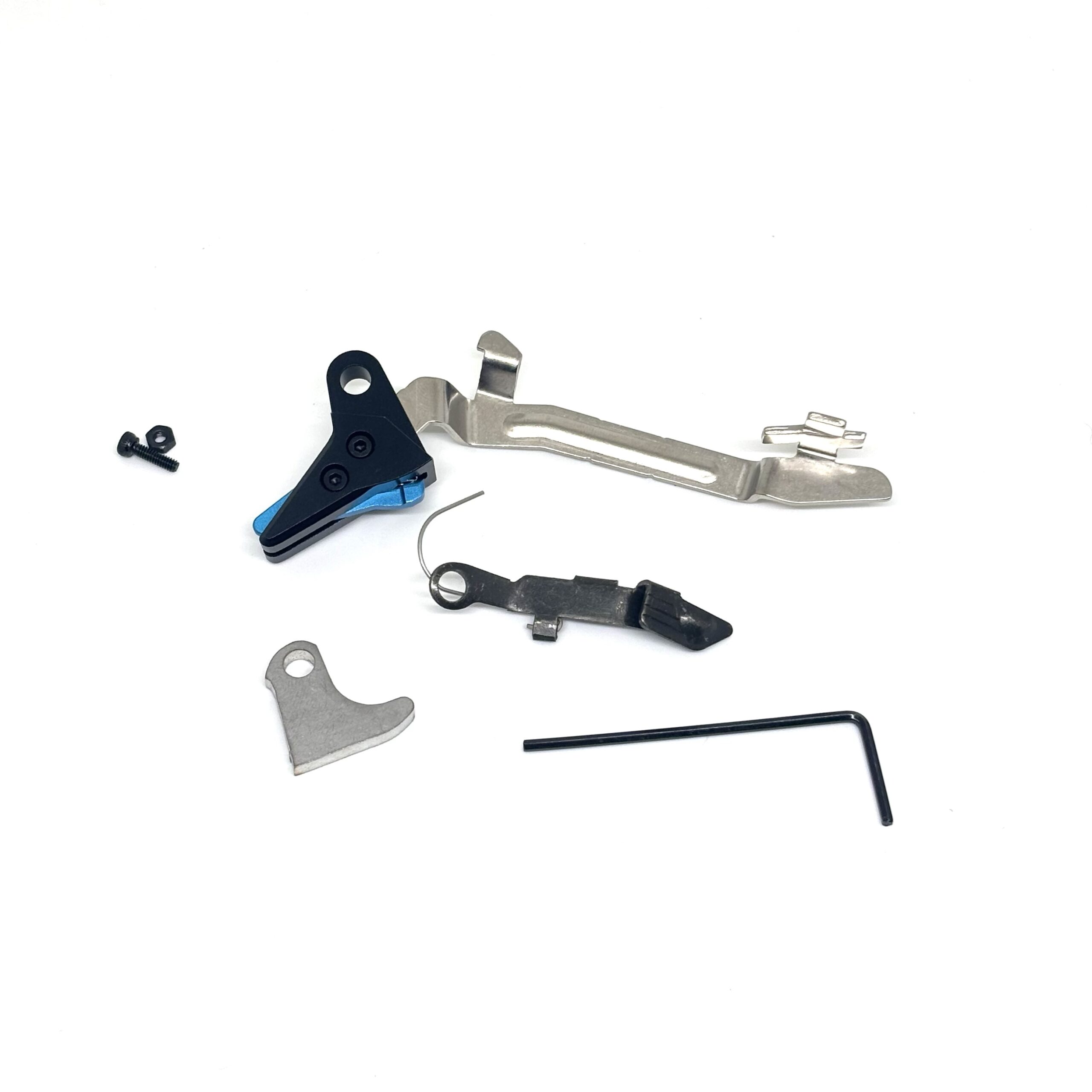 ⚡ New: MP5 GLOCK FRT V3 6061 ALUMINUM TRIGGER SHOE & BAR KIT, Gen 5, Gen 6, 9MM .40 .357