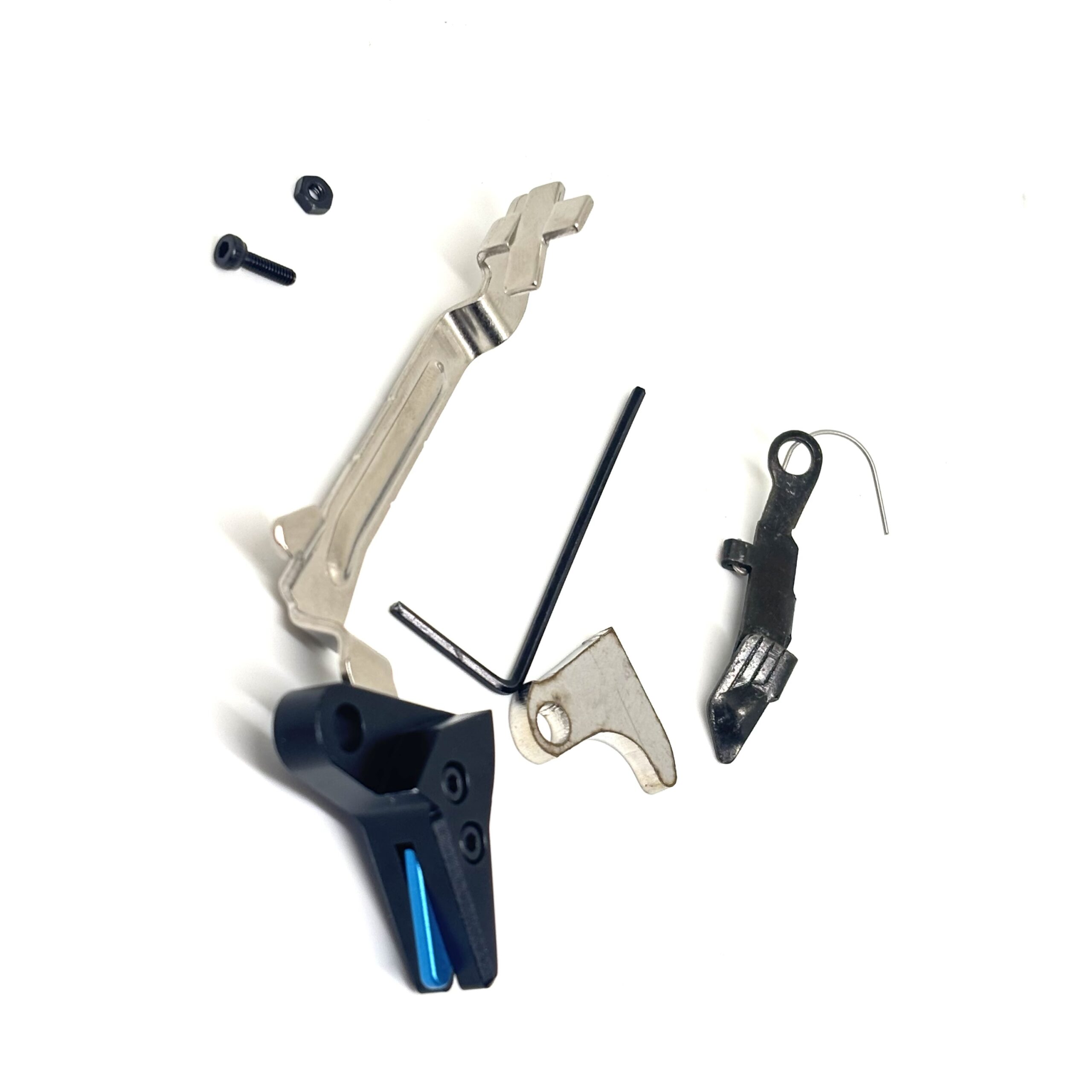 ⚡ New: MP5 GLOCK FRT V3 6061 ALUMINUM TRIGGER SHOE & BAR KIT, Gen 5, Gen 6, 9MM .40 .357 - Image 3