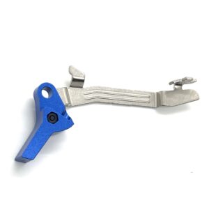 ⚡ New: MP5 Glock 43 43X 48 FRT V2 DROP IN Trigger Bar Kit / Flat or Curve Aluminum Shoe w/ Steel Curved Trip
