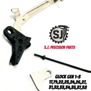 Alternative view of ⚡ New: MP5 GLOCK FRT POLYMER V3 BAR GEN 1 2 3 with Safety and Curved Steel Trip for 17 19 22 26 27