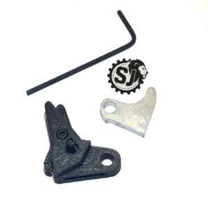 ⚡ New: MP5 Glock FRT Polymer V3 Trigger Shoe Kit with Safety and Curved Steel Trip for All Glocks – Black