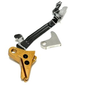 ⚡ New: MP5 GLOCK FRT V3 6061 ALUMINUM TRIGGER SHOE & BAR KIT, Gen 1 2 3 4, 9mm, .40, .357